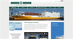 Desktop Screenshot of partnershipping.nl